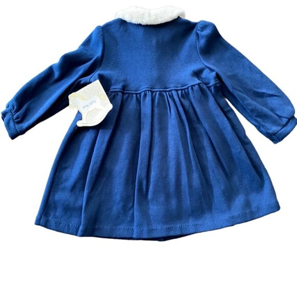 NWT Little Bitty Blue Kitten Dress with Matching Purse 6 - Picture 3 of 7